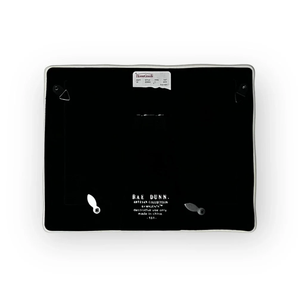 Rae Dunn Artisan Collection White & Black Ceramic My Kids Have Paws Photo Frame - Picture 2 of 11